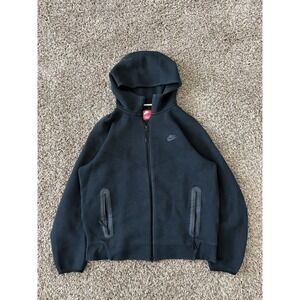Nike Tech Fleece Windrunner Black Hoodie Triple Black Sportswear L
